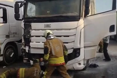 İskenderun’da tır yangını 