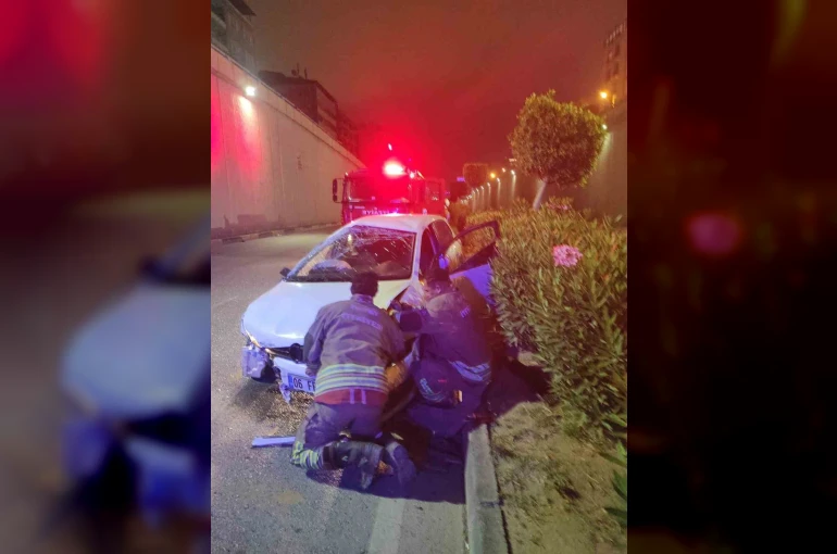 İskenderun’da trafik kazası: 1 yaralı