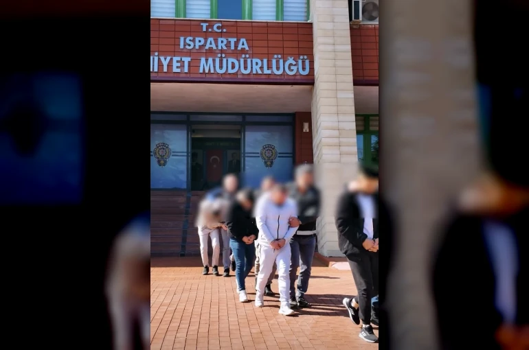 Isparta’da uyuşturucu operasyonu: 2 şüpheli tutuklandı