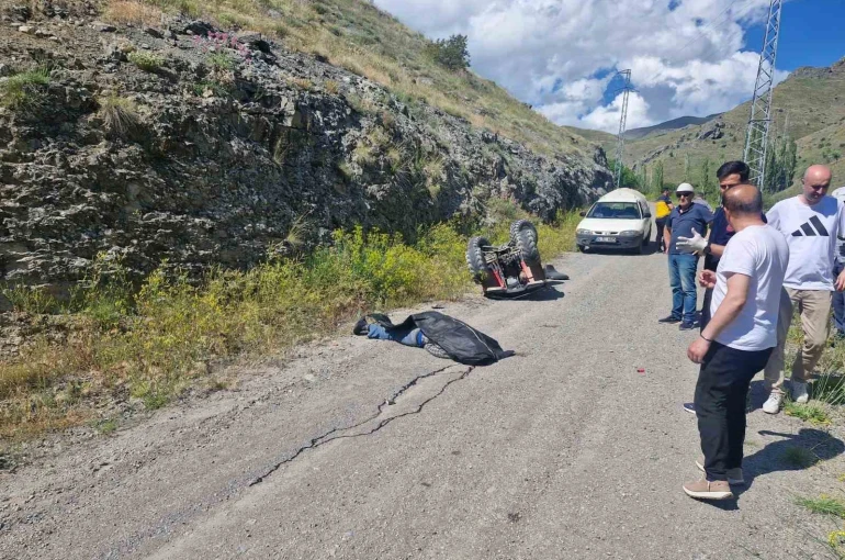 İspir’de kahreden kaza: ATV’den düşen şahıs hayatını kaybetti