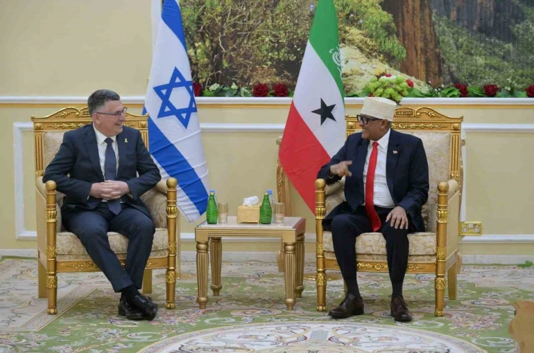İsrail Dışişleri Bakanı Saar’dan Somaliland’a ziyaret