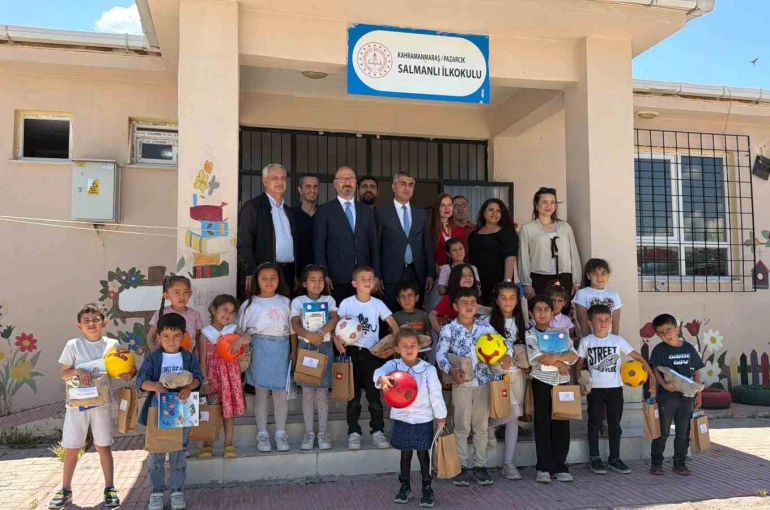 İstanbul Bahçelievler Milli Eğitim Müdürlüğünden Pazarcıklı öğrencilere moral desteği