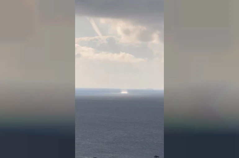 İstanbul’da hortum görüldü