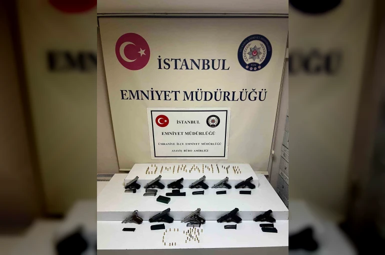 İstanbul’da yasa dışı silah ticareti operasyonu: 1 şüpheli yakalandı
