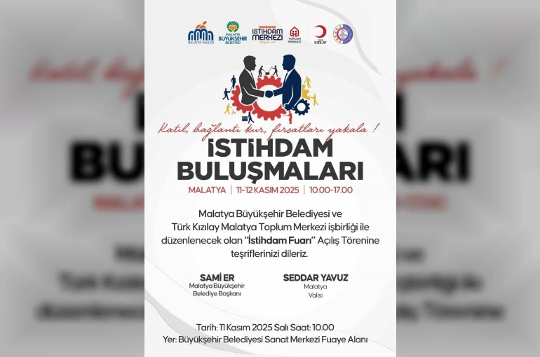 İstihdam buluşmaları Malatya’da başlıyor