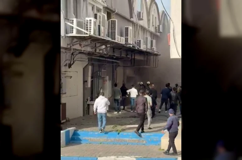 İSTOÇ’da yangın paniği