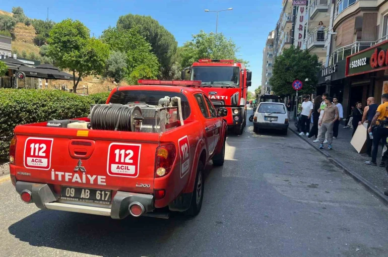 İtfaiyeden hızlı müdahale
