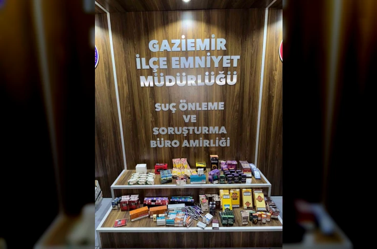 İzmir’de kaçakçılık operasyonu