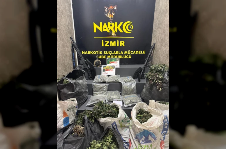 İzmir’de uyuşturucu operasyonu: 2 tutuklama
