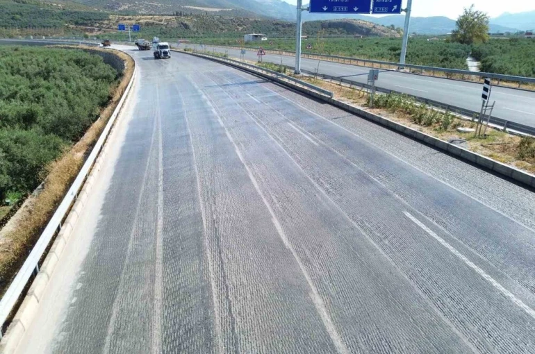 İznik çevre yolunda son dokunuş