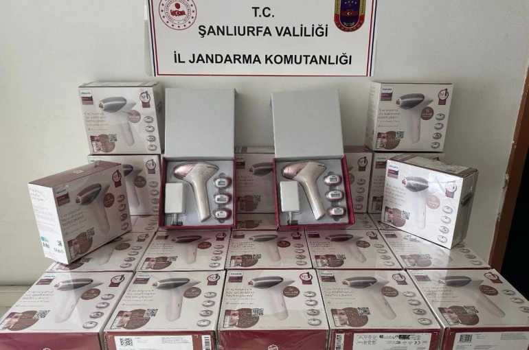 Jandarmadan epilasyon cihazı operasyonu