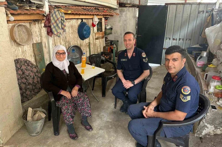 Jandarmadan gazi ve şehit ailelerine vefa