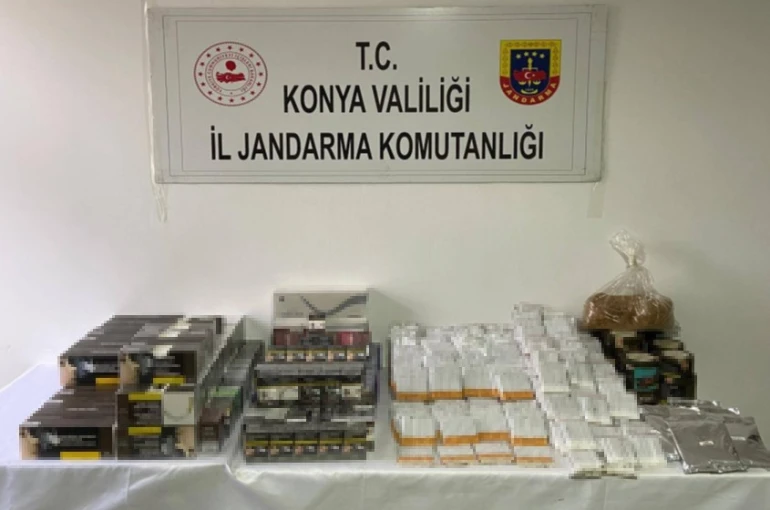 Jandarmadan tütün kaçaklarına operasyon
