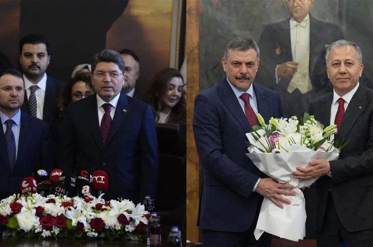 Kabinede devir teslim törenleri gerçekleşti