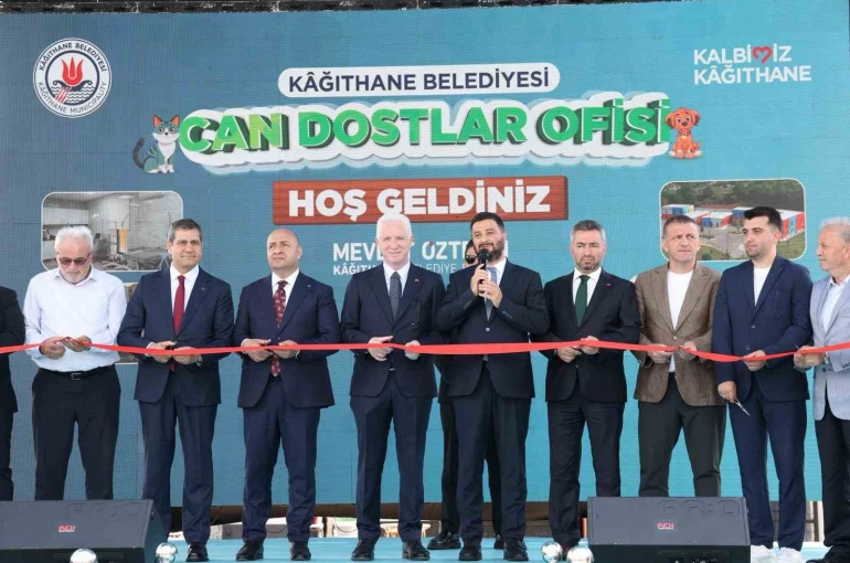 Kağıthane’de sokak hayvanları için 10 dönümlük dev rehabilitasyon merkezi hizmete açıldı