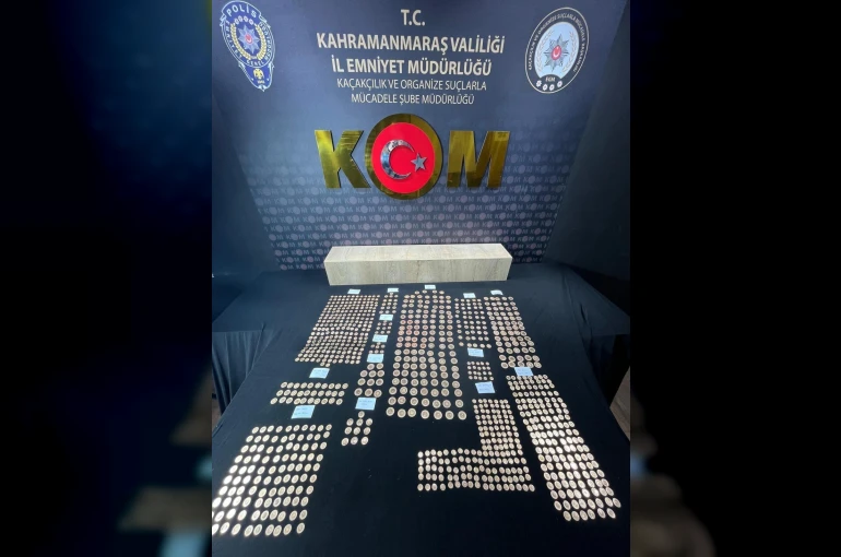 Kahramanmaraş’ta sahte altın operasyonu: 977 parça sahte altın ele geçirildi