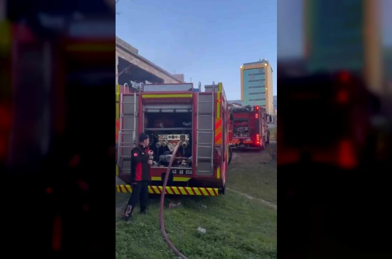 Kahramanmaraş’ta fabrika yangını