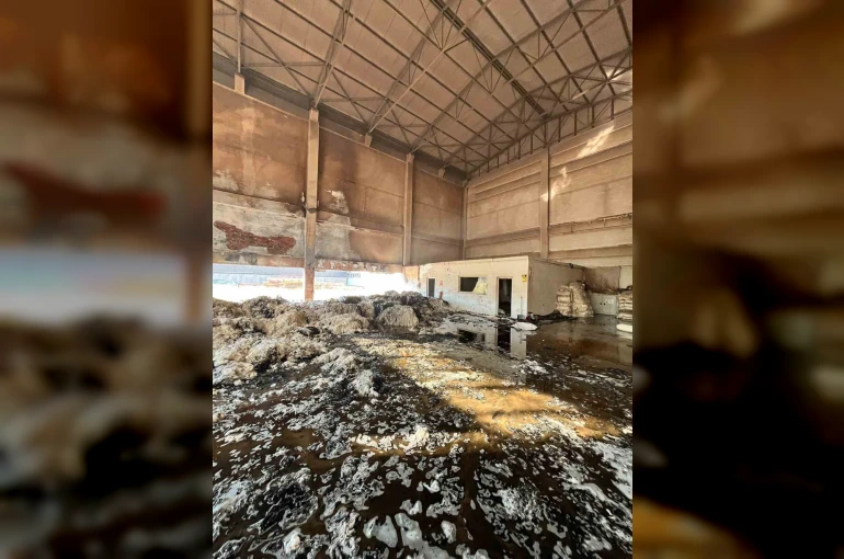 Kahramanmaraş’ta fabrika yangını korkuttu