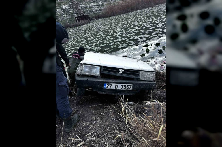 Kahramanmaraş’ta gölete düşen otomobil sürücüsü hayatını kaybetti
