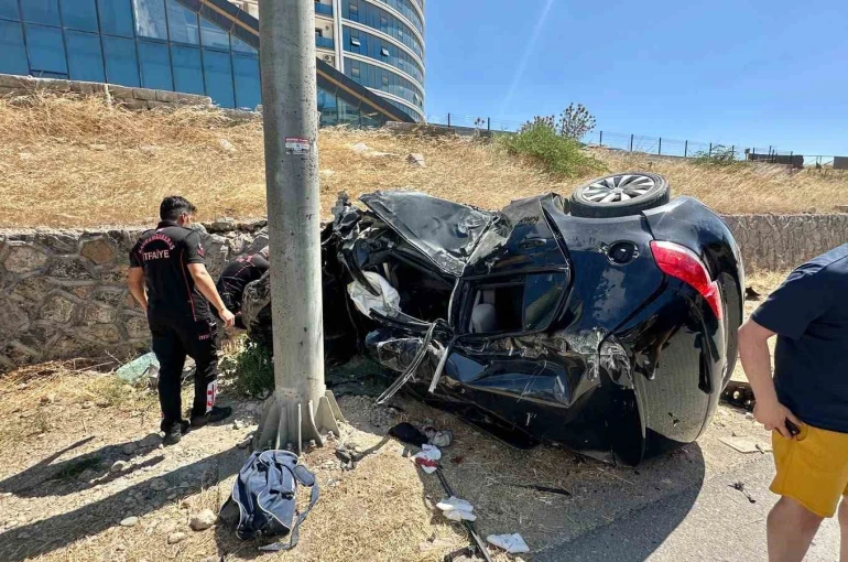 Kahramanmaraş’ta trafik kazası: 2 ağır yaralı