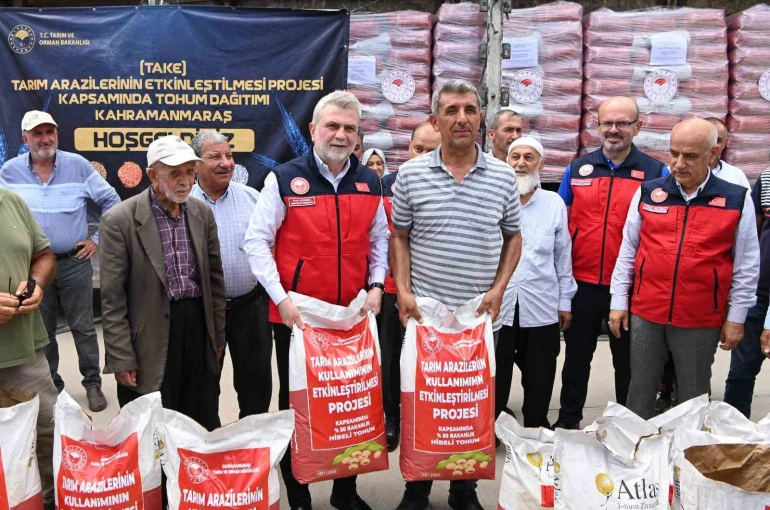 Kahramanmaraş’ta üreticilere 47 ton soya tohumu