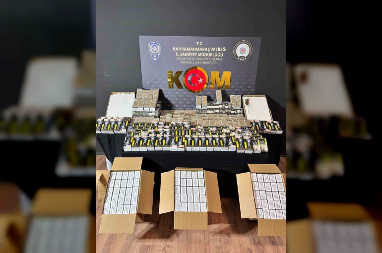 Kahramanmaraş’ta uyuşturucu operasyonu: 2 tutuklama