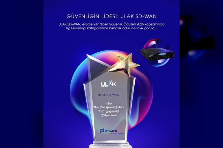 Kamu ve savunma altyapılarında yerli güvence: ULAK SD-WAN’a ‘Ağ Güvenliği’ ödülü