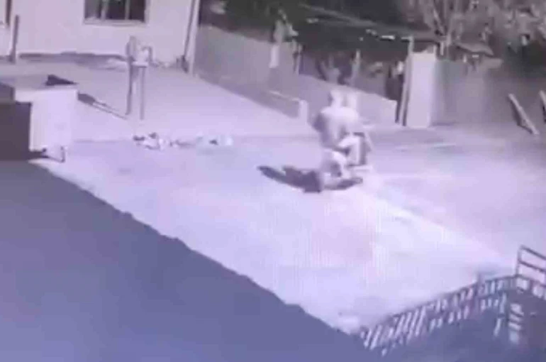 Kapaklı’da motosikletli hırsızlar inşaattan kablo çaldı