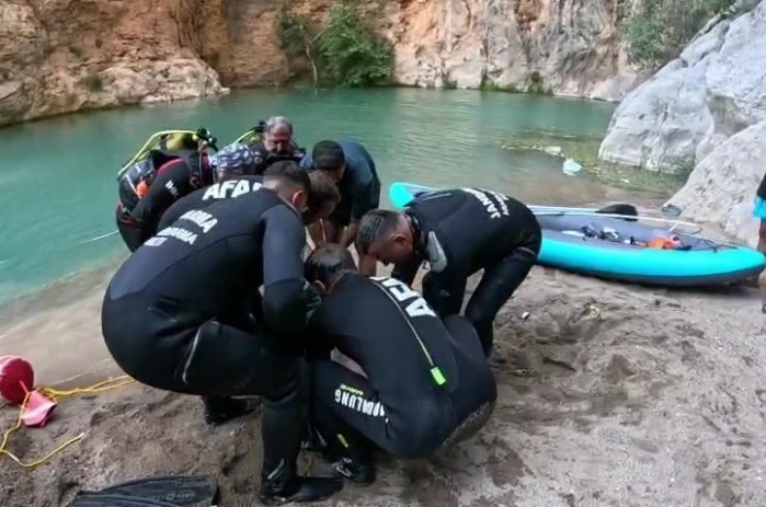 Kapuz Kanyonu’nda serinlemek için girdiği suda hayatını kaybetti