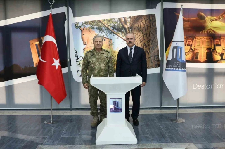 Kara Kuvvetleri Komutanı Orgeneral Tokel’den Vali Toraman’a ziyaret