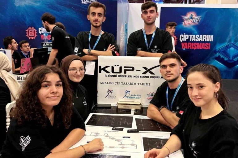 Karabük Üniversitesi öğrencilerinden çip tasarımında dördüncü final başarısı