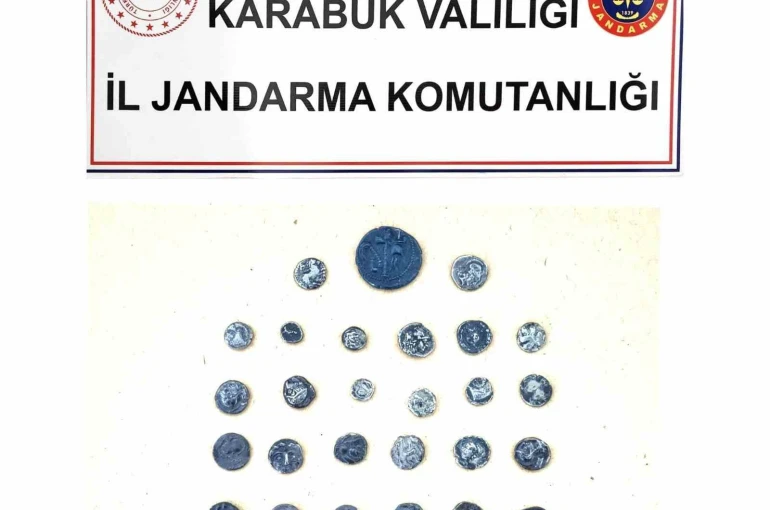 Karabük’te Antik Yunan sikkeleri ele geçirildi