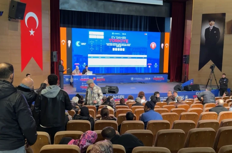 Karabük’te bin 600 konutun hak sahipleri kura ile belirlendi