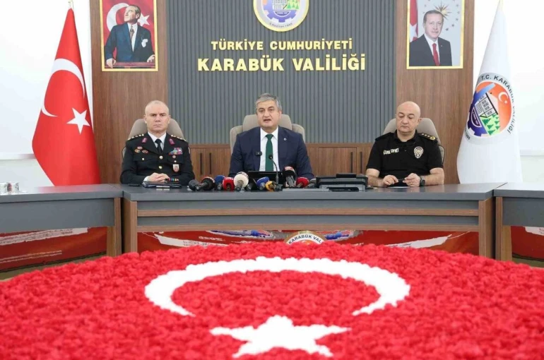 Karabük’te Eylül ayı güvenlik değerlendirme toplantısı yapıldı