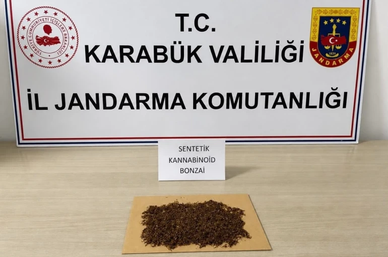 Karabük’te uyuşturucu operasyonu