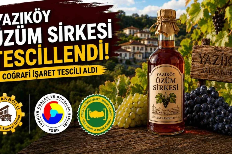 Karabük’ün 10’uncu coğrafi işaretli ürünü "Yazıköy Üzüm Sirkesi" oldu