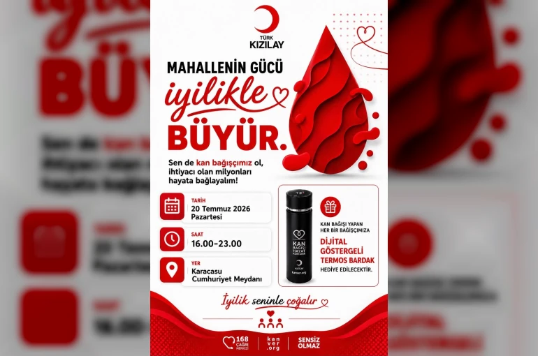 Karacasu’da kan bağışı etkinliği düzenlenecek