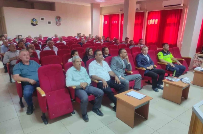 Karacasu’da okul servisi eğitimi