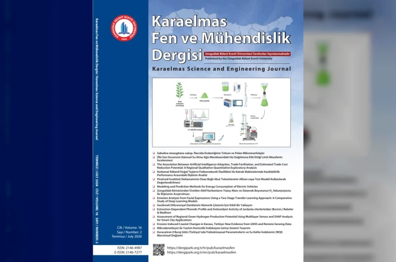 Karaelmas Fen ve Mühendislik Dergisi’nin 2’nci sayısı yayımlandı