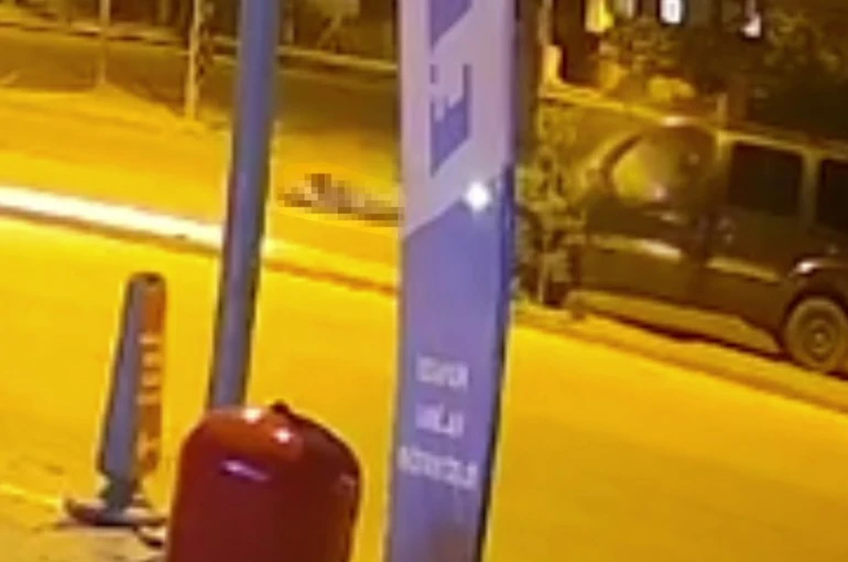 Karaman’da belediye işçisinin ölümüyle sonuçlanan kaza kamerada