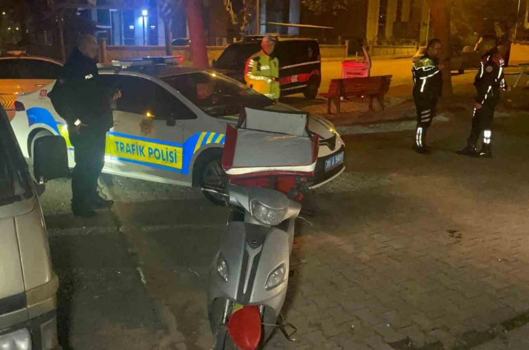 Karaman’da polisten kaçan motosiklet sürücüsüne ceza yağdı