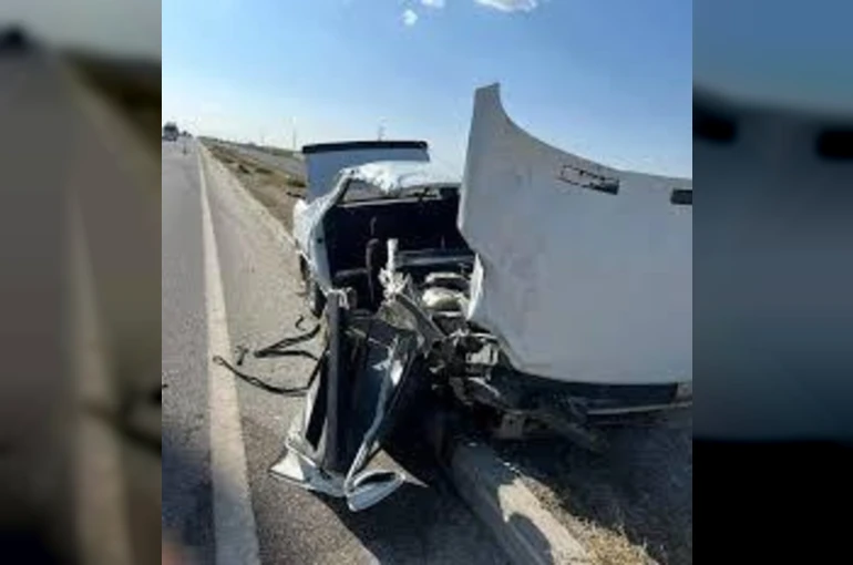 Karapınar'da tır ile otomobil çarpıştı: 2 yaralı