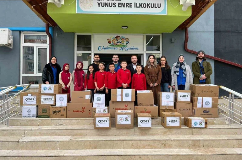 Karapınar’da üç okuldan Ramazan’da anlamlı dayanışma
