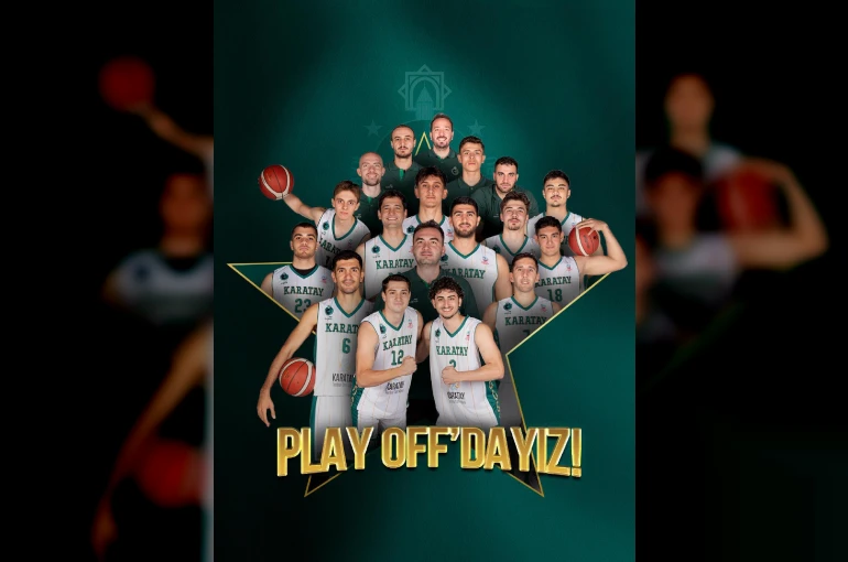 Karatay Belediyespor Play-Off sahnesinde