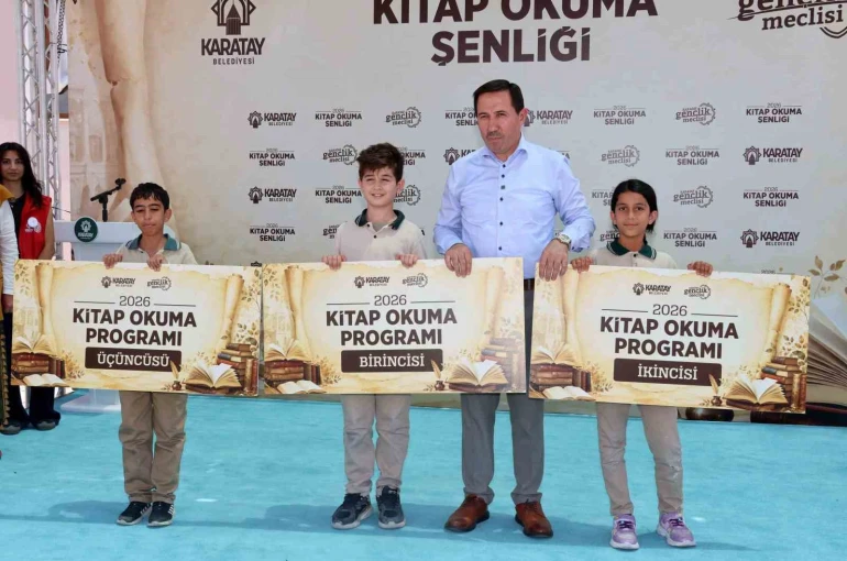 Karatay’da Kitap Okuma Projesi şenliklerle tamamlandı