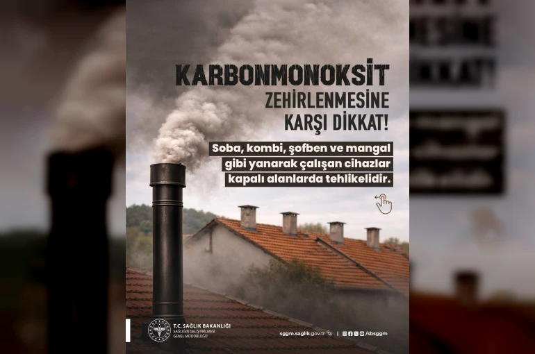 Karbonmonoksit zehirlenmelerine dikkat 