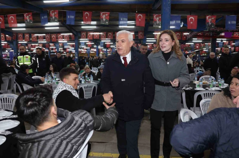 Kardeşlik sofrası Karacabey’de kuruldu