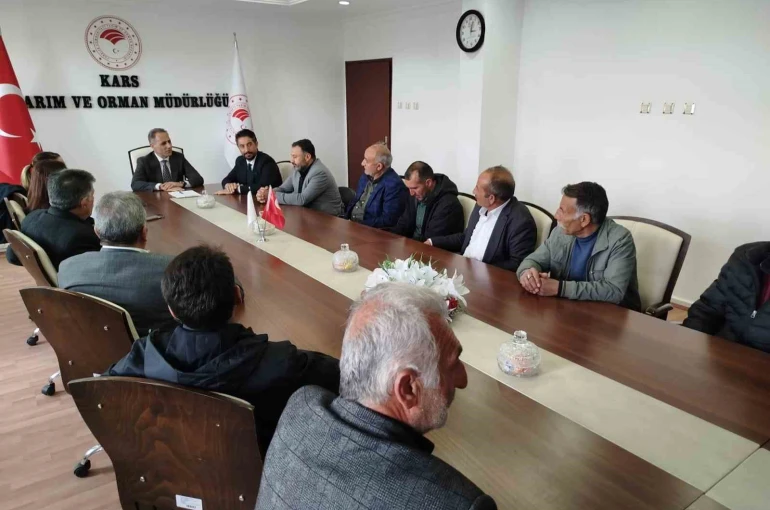Kars hayvancılığı masaya yatırıldı: Birlik Başkanı Eren Alp’ten Aydın’a ziyaret
