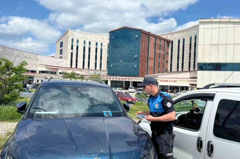 Kars’ta hastane otoparklarında hırsızlığa karşı polis uyarısı