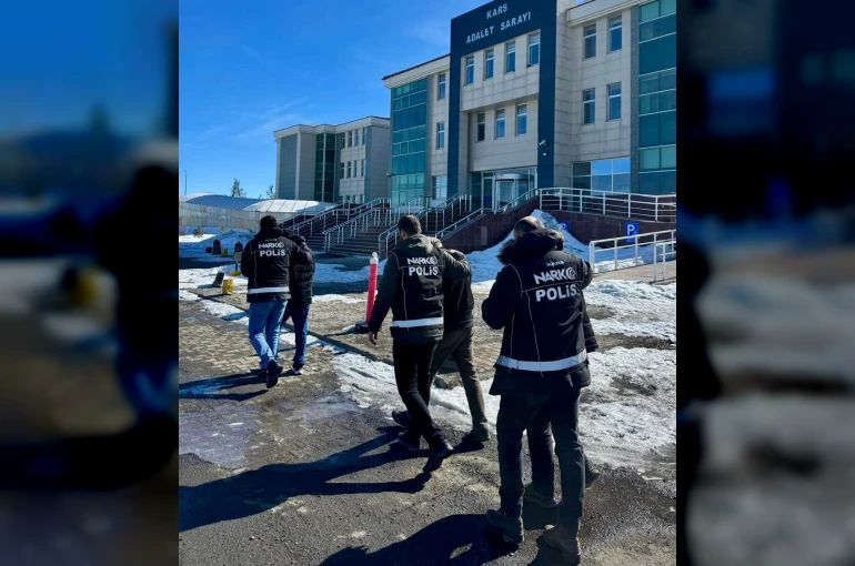 Kars’ta uyuşturucu operasyonu: 3 tutuklama